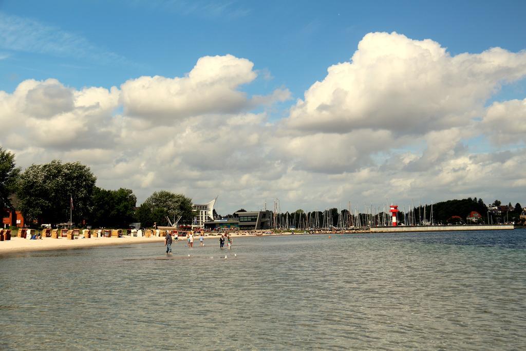 Sonnengruss Am Strand Eckernförde Esterno foto